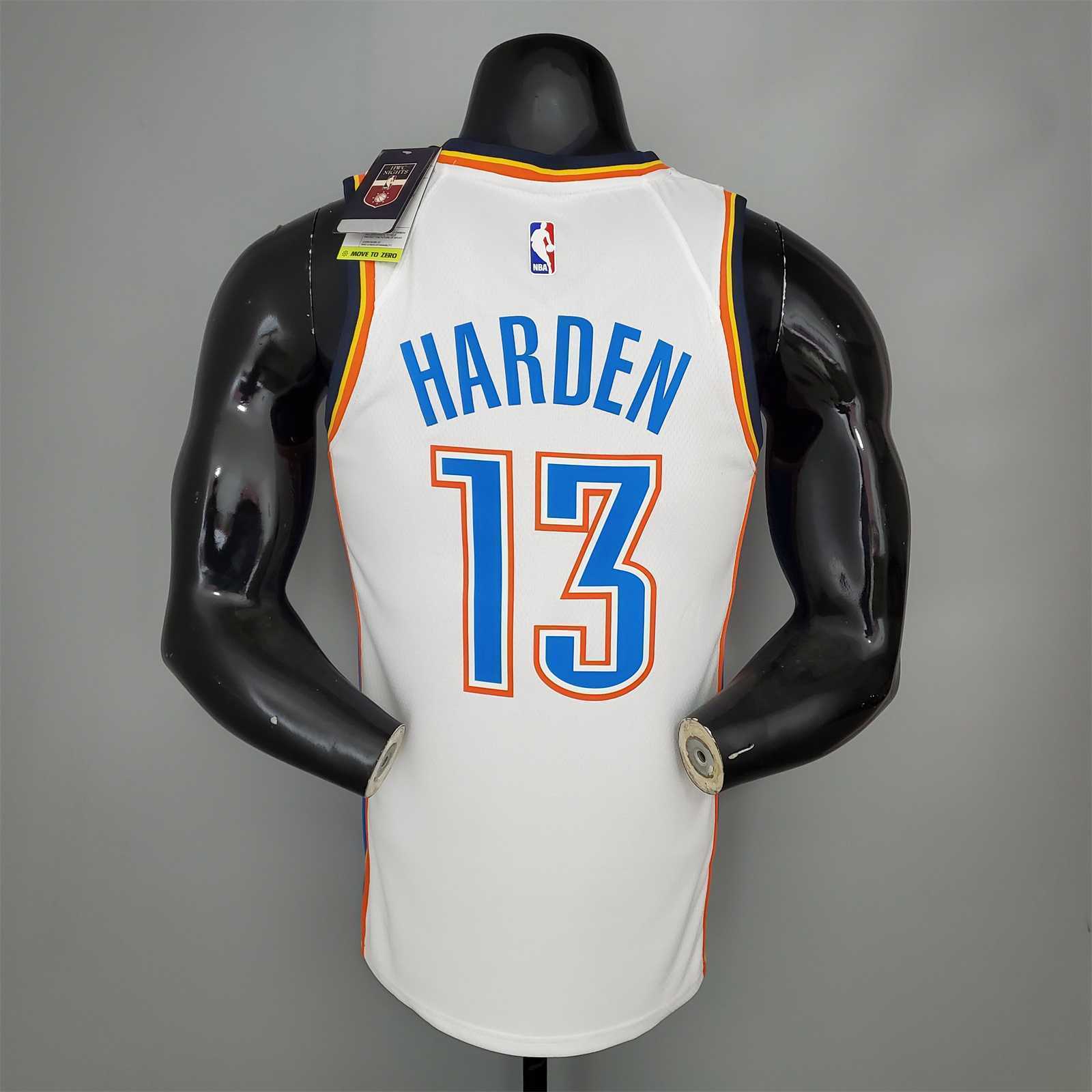 HARDEN#13 Thunder White 6