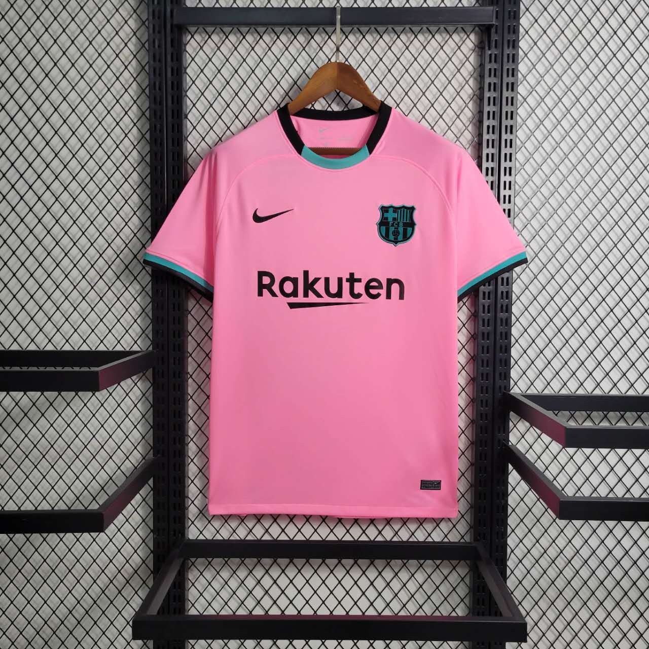 20-21 Barcelona Pink S-XXL Cheap Soccer Jerseys