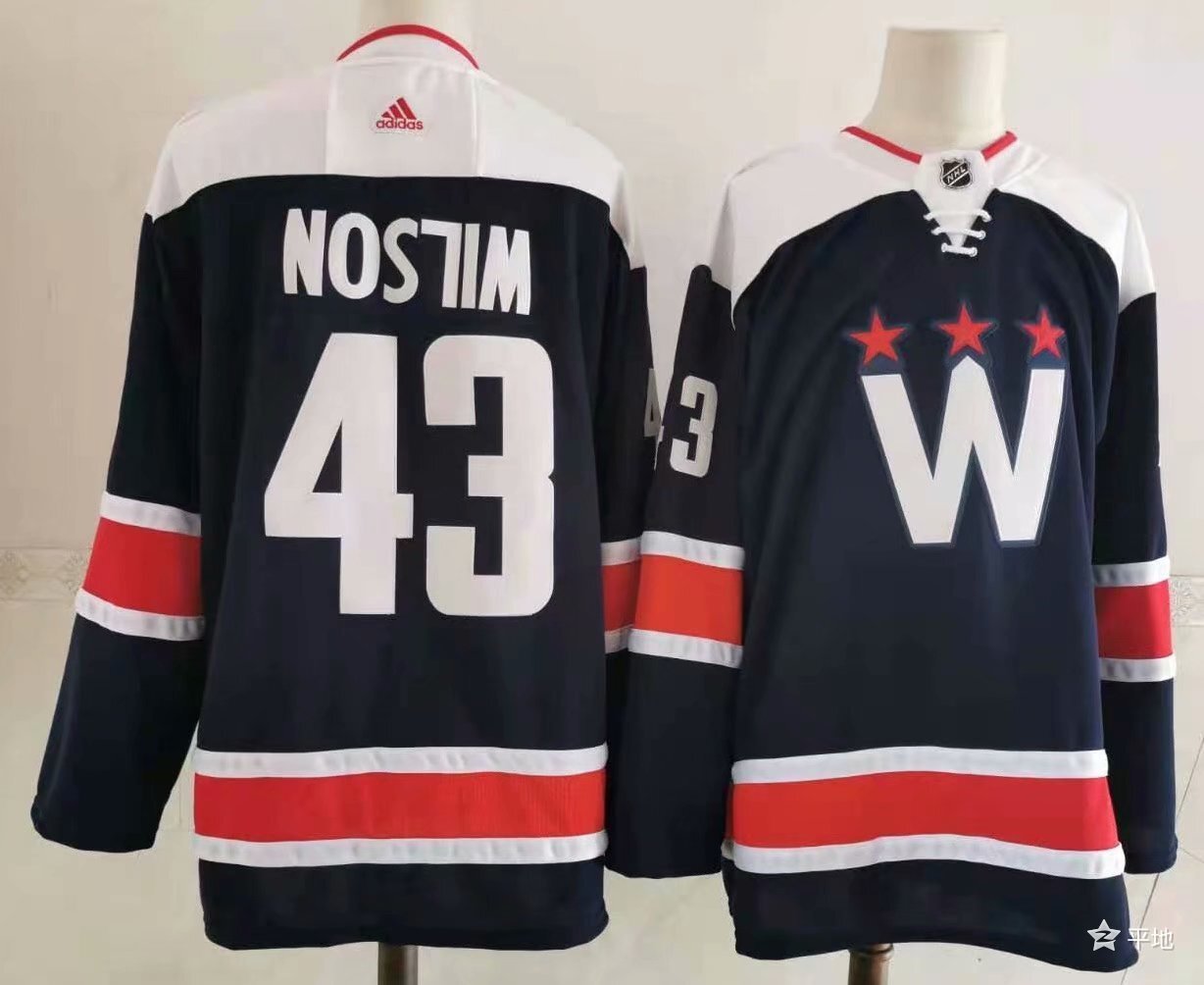 Washington Capitals ice hockey jersey M-3XL 华盛顿首都队冰球服 1