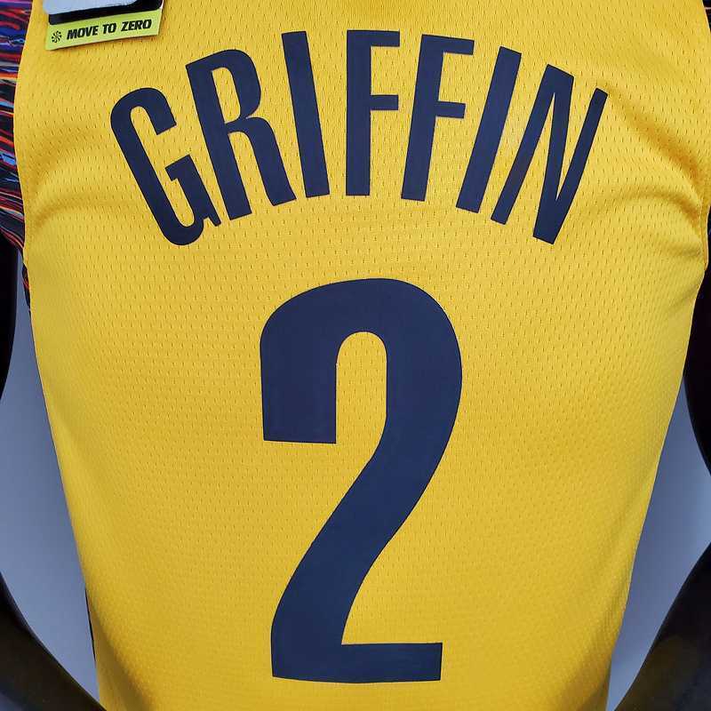 GRIFFIN#2 Brooklyn Nets Commemorative Edition Yellow 1