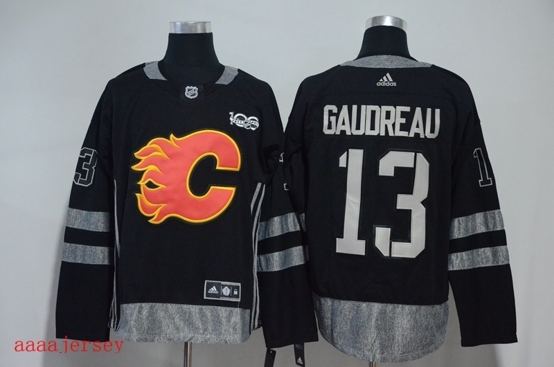 Calgary Flames ice hockey jersey M-3XL 卡加利火焰队冰球服