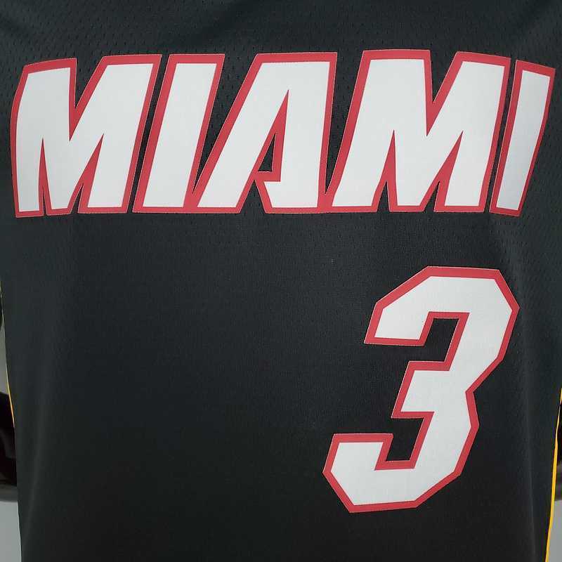 Miami Heat WADE#3 Black 8
