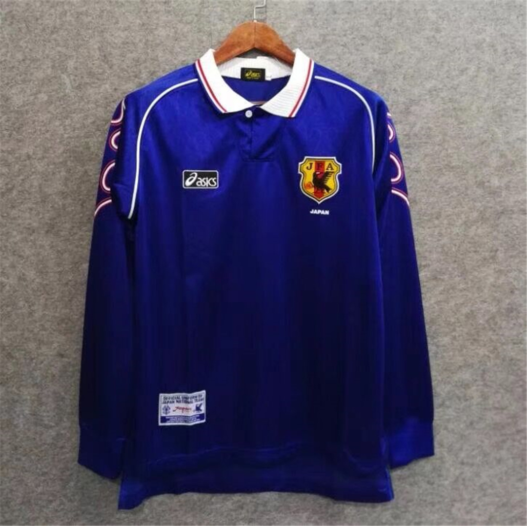 1998 Japan home blue long sleeve