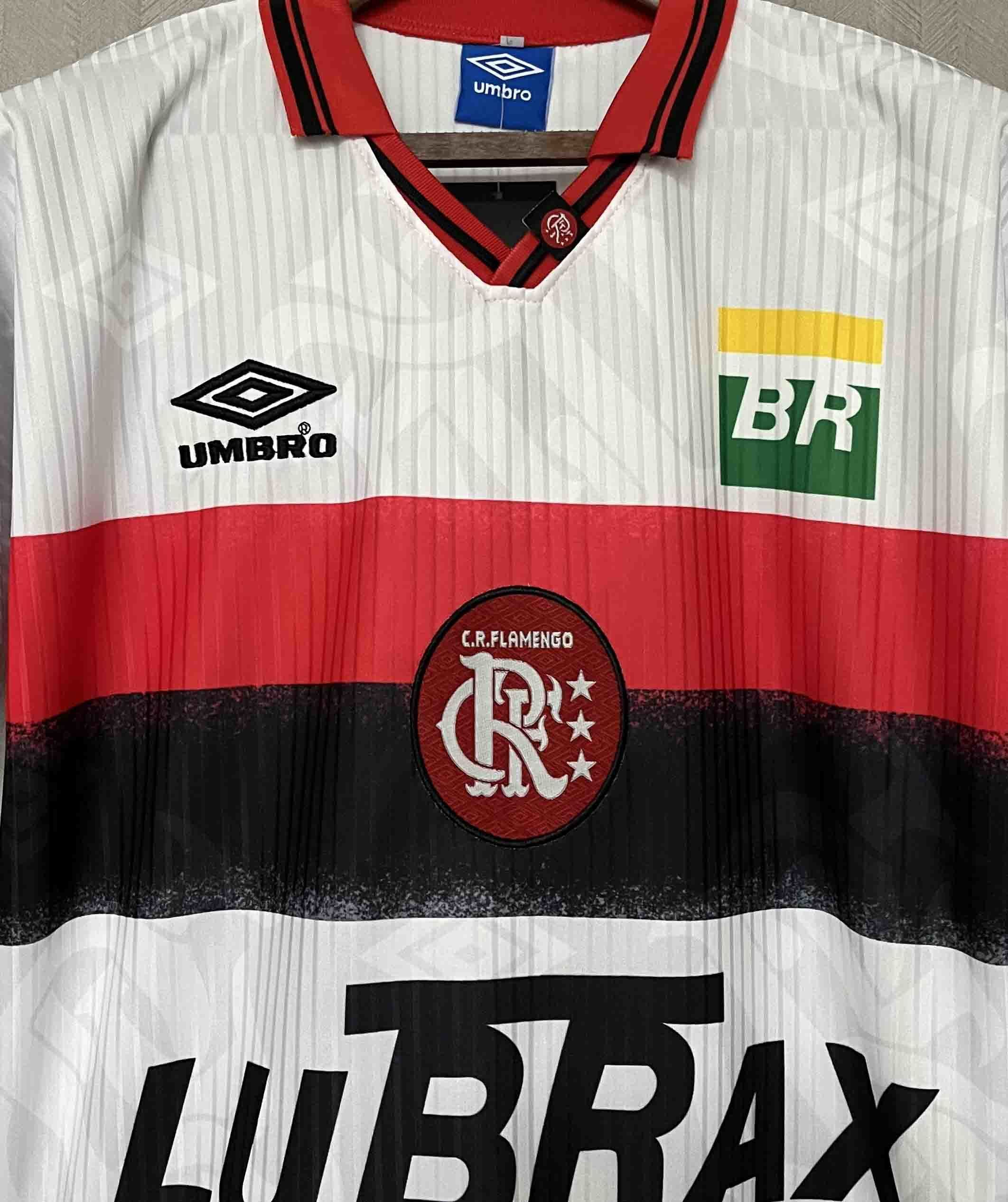 97-98 Flamengo Away Retro Kit Vintage Shirt AAAAJersey Supplier Yupoo 3
