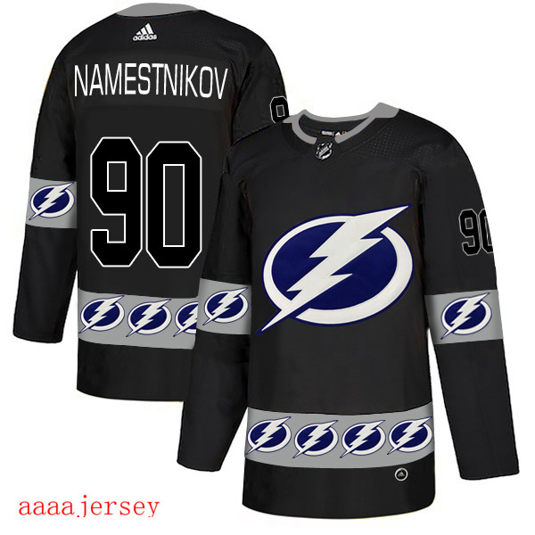 2019 Tampa Bay Lightning ice hockey jersey M-3XL 坦帕湾闪电队冰球服 6