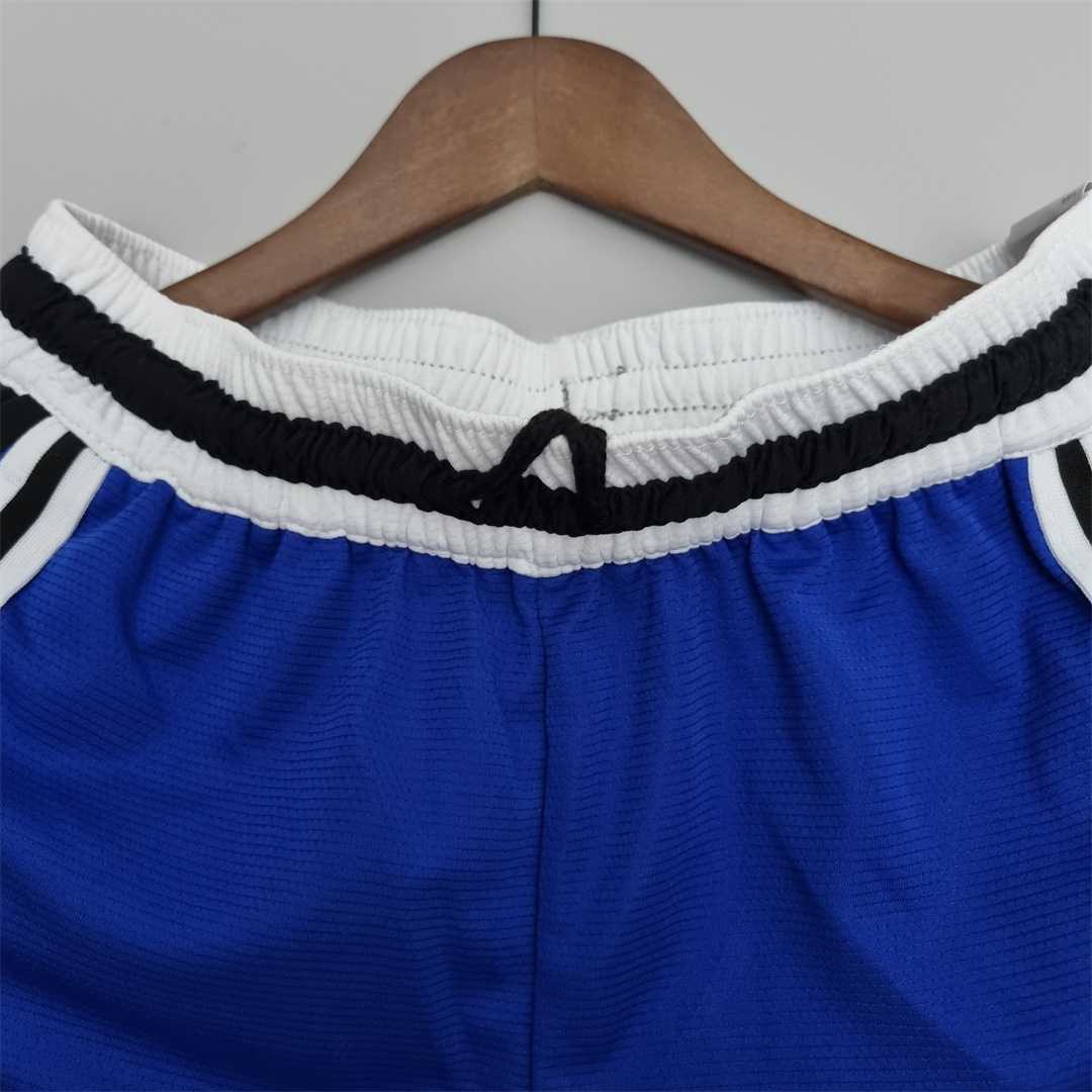 2022 Philadelphia 76ers NBA US Training Shorts Blue Black 1