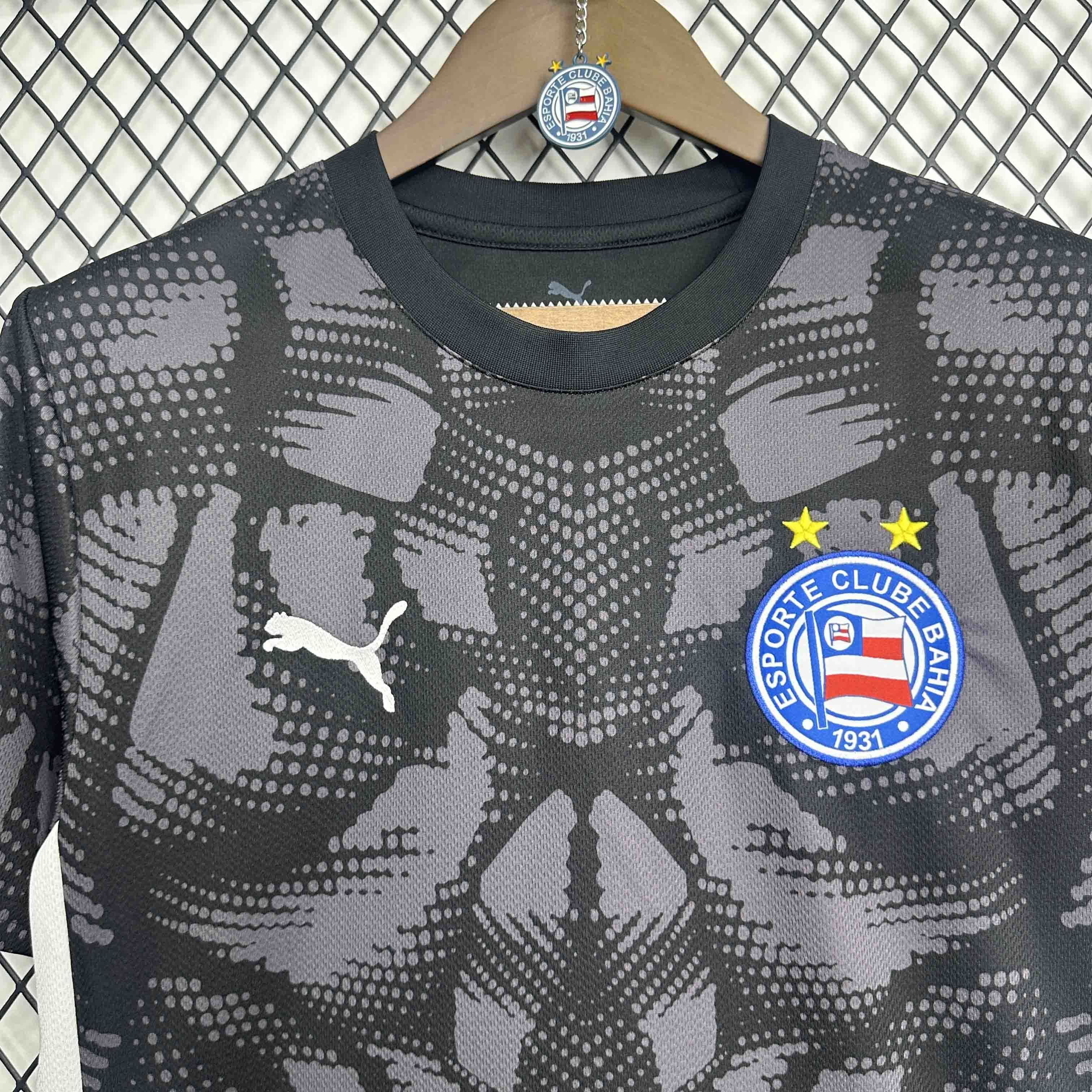 25-26 Bahia Grey Goalkeeper Kit Soccer T-Shirt AAAAJersey Yupoo 3