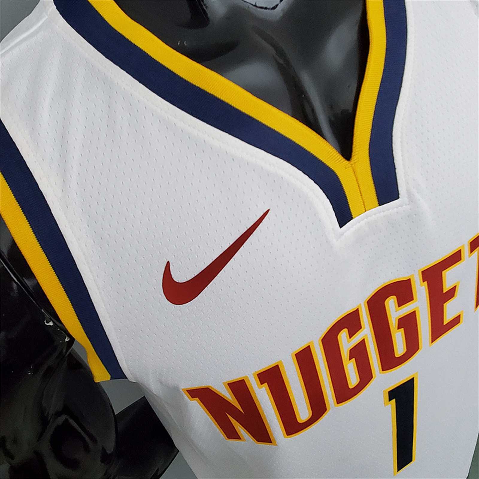 Nuggets Porter jr.#1 Limited White 4