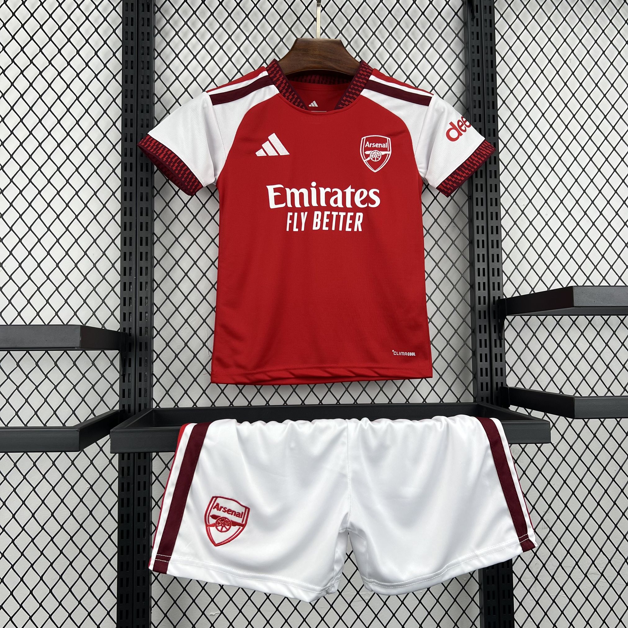 26-27 Arsenal Home Kid Kits Youth Football Apparels AAAAJersey Supply Yupoo 7 6