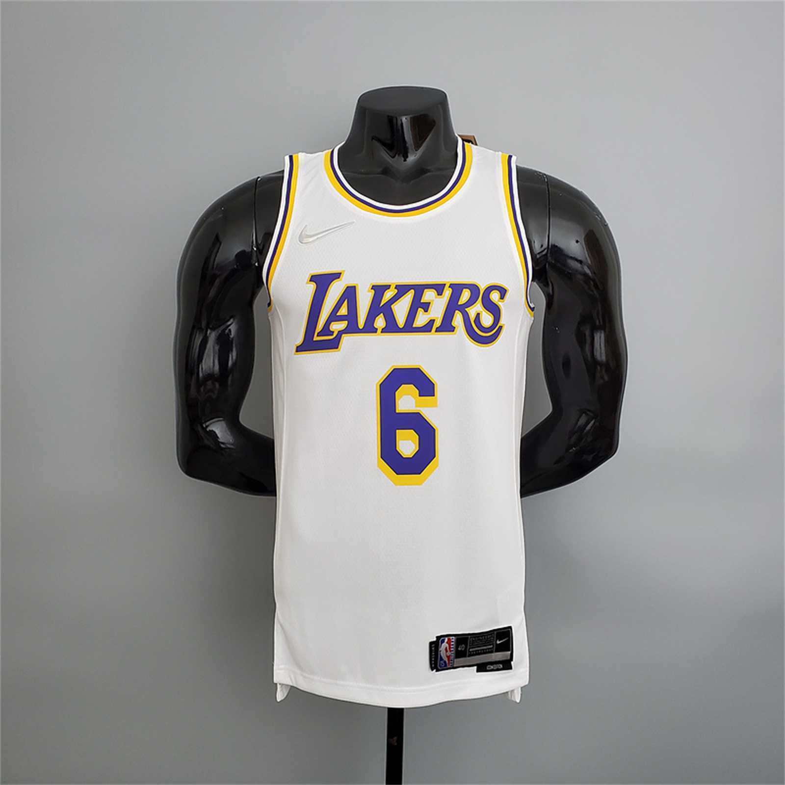 75th Anniversary Lakers White 17