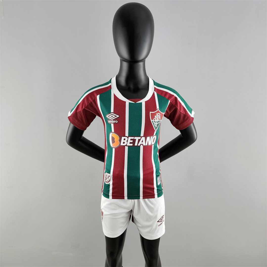22-23 Fluminense home kids kit