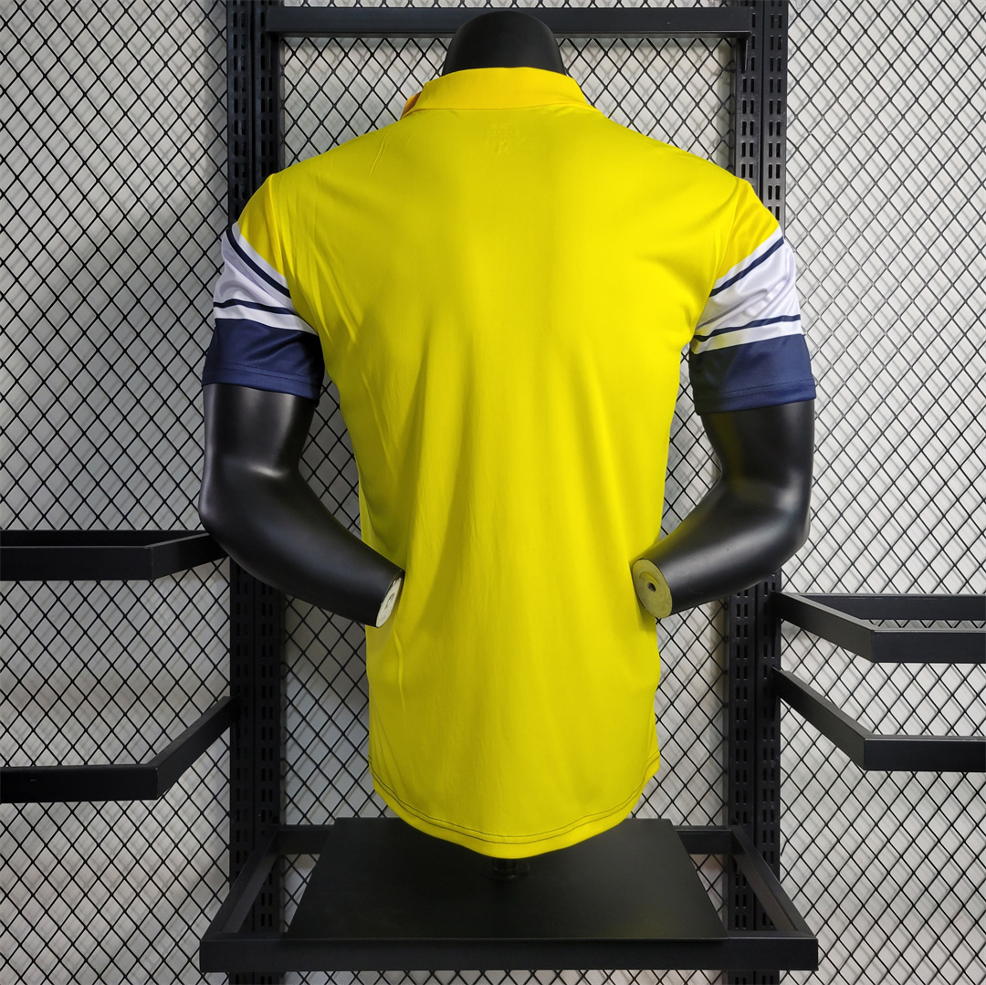 23-24 Saudi Al-Nassr yellow POLO 4