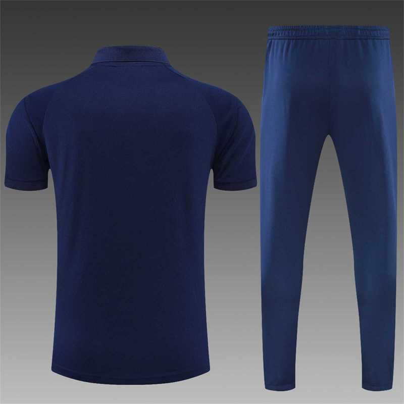 Polo Jordan PSG sapphire blue and white 14