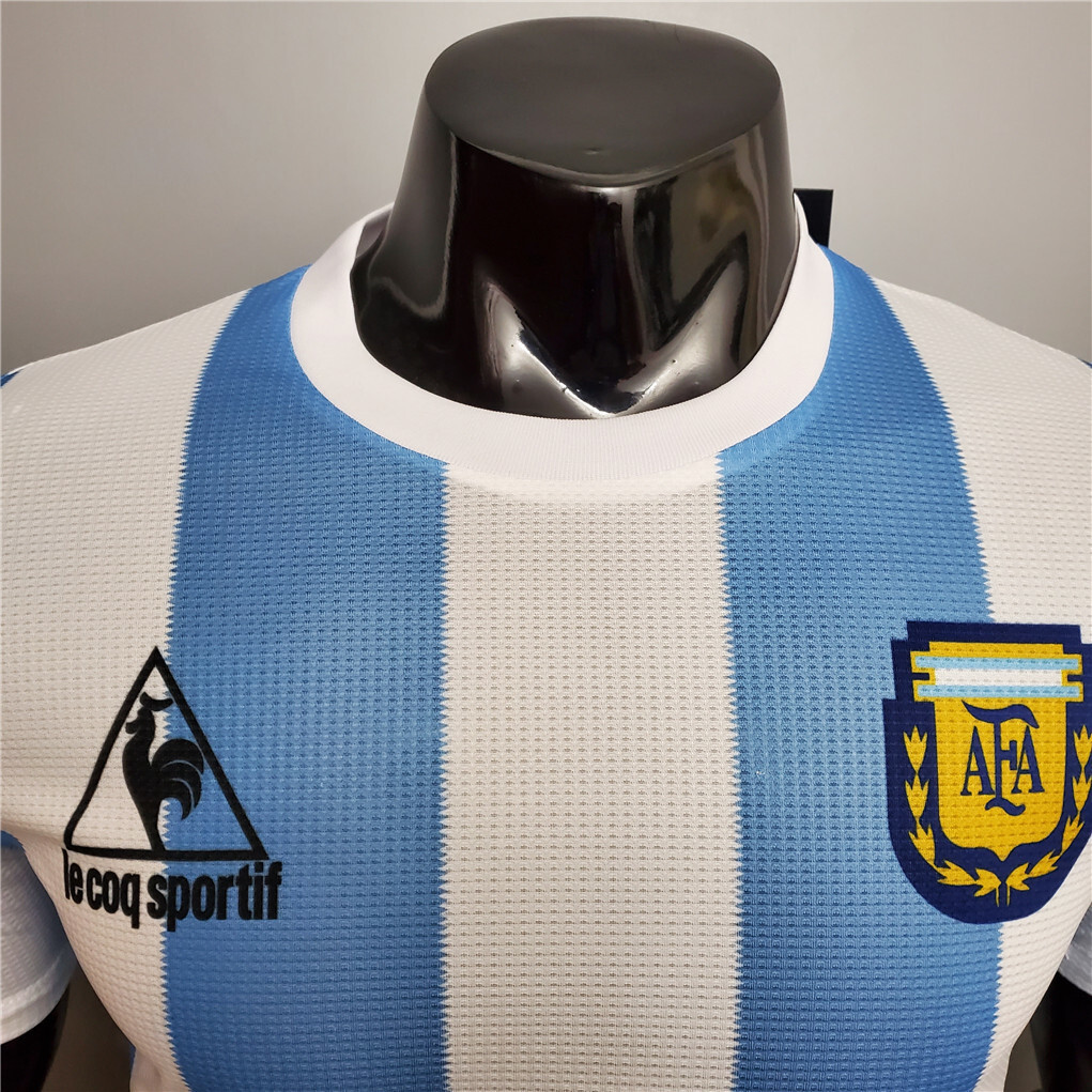 1986 Argentina home 10# Maradona Player version1684421352000 5