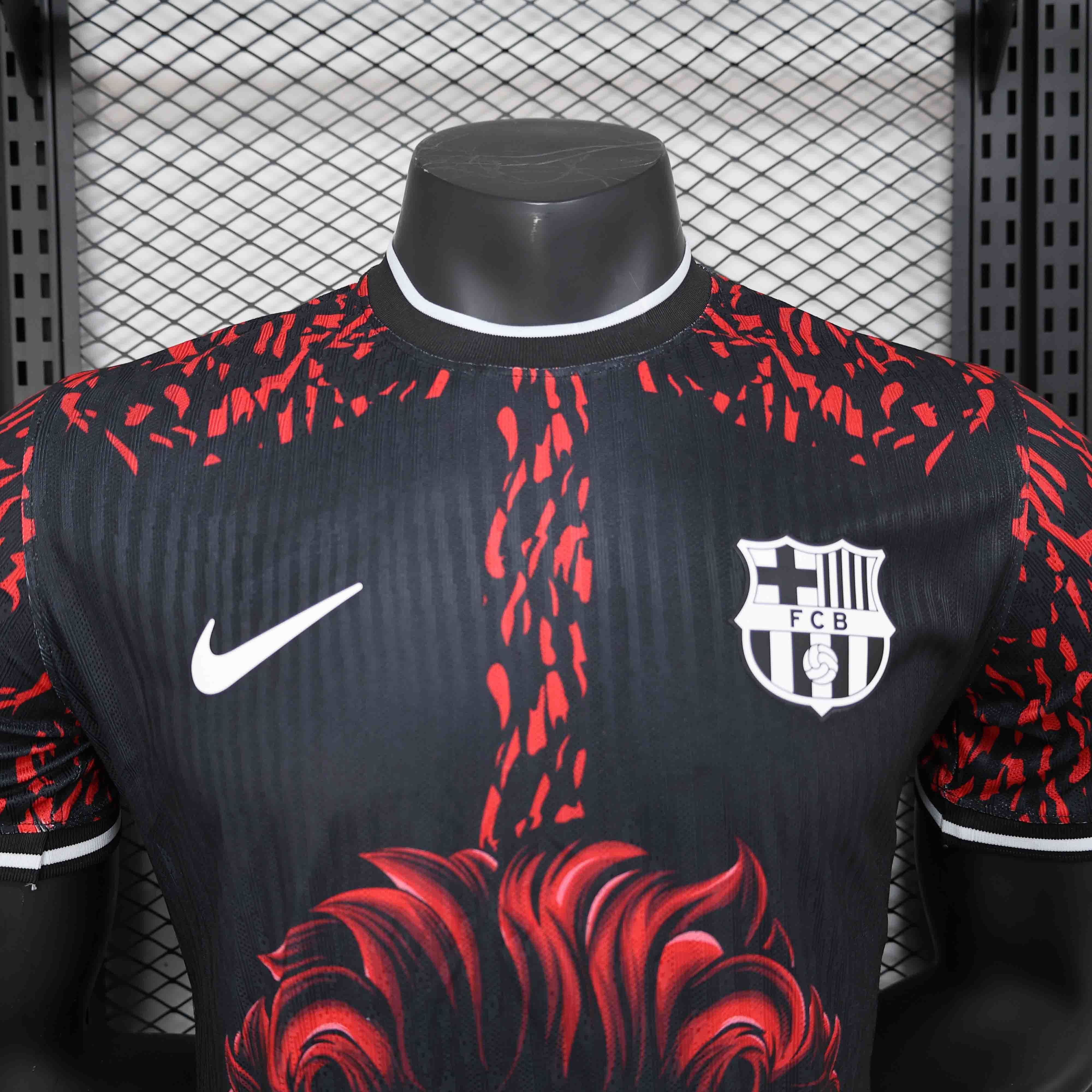 24-25 Barcelona Red Lion Special Edition Player Version Shirt AAAAJersey Supplier Yupoo 2