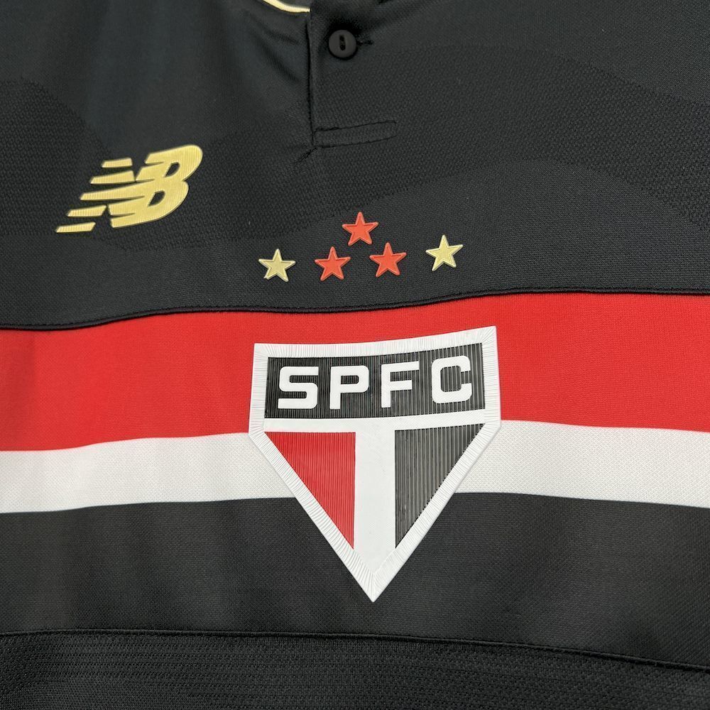 25-26 Woman Sao Paulo Second Away Lady Shirt Soocer Uniform AAAAJersey Dropship Yupoo 1