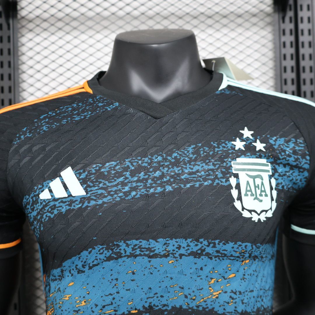 2023 Argentina Special Edition Player Version S-XXL Cheap Soccer Jerseys 4