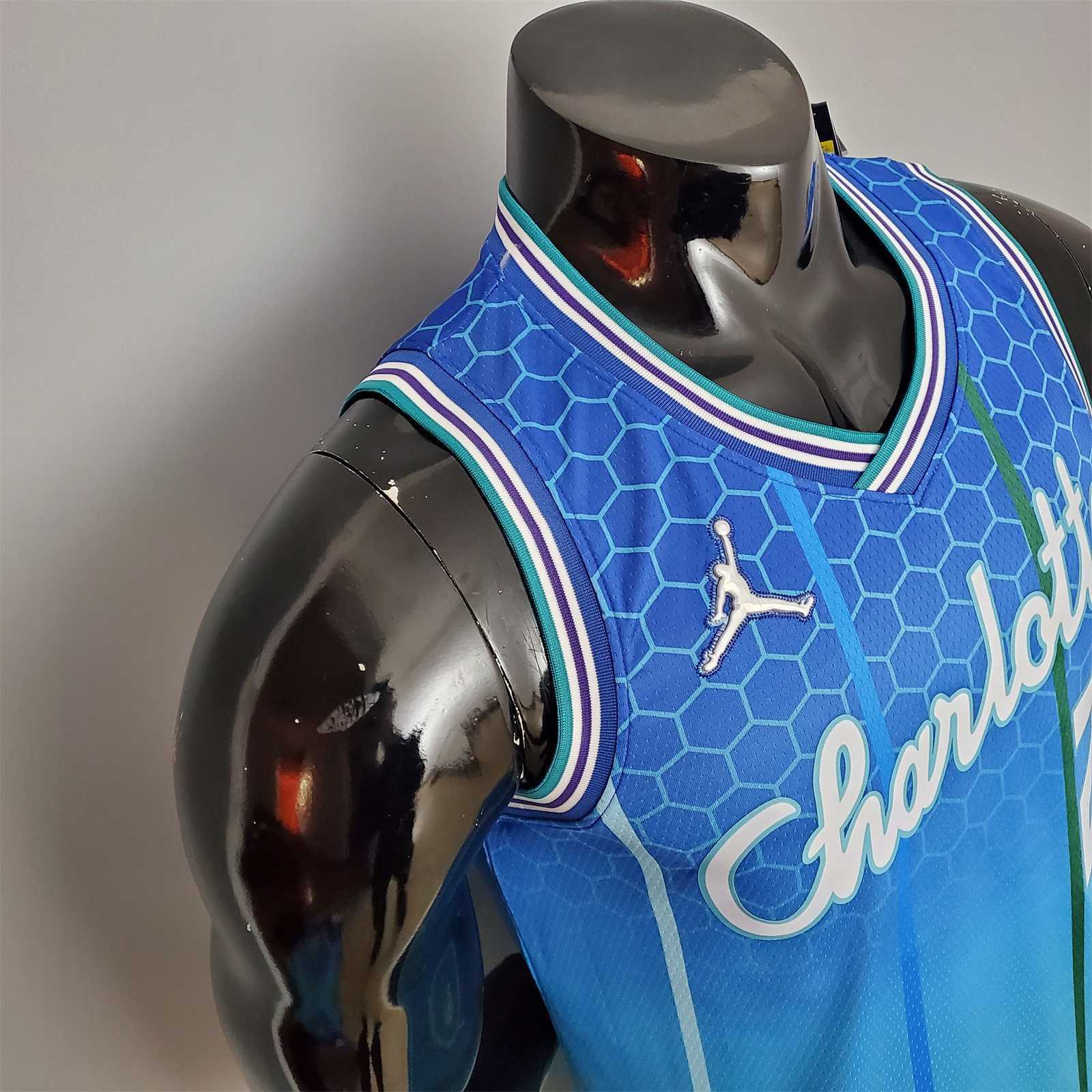 2022 BALL#2 Hornets City Edition Blue 4