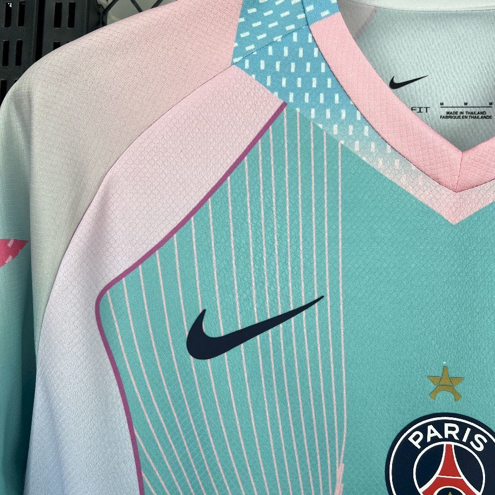 25-26 PSG Azure Kit Special Edition Soccer AAAAJersey Yupoo 4
