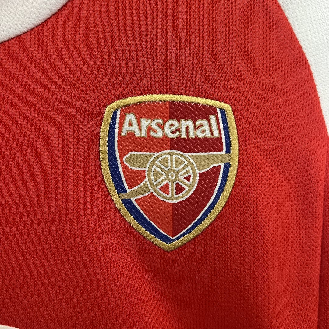 02-04 Arsenal Home Retro Kids Kits Children Shirt Cheap Jerseys Yupoo 3