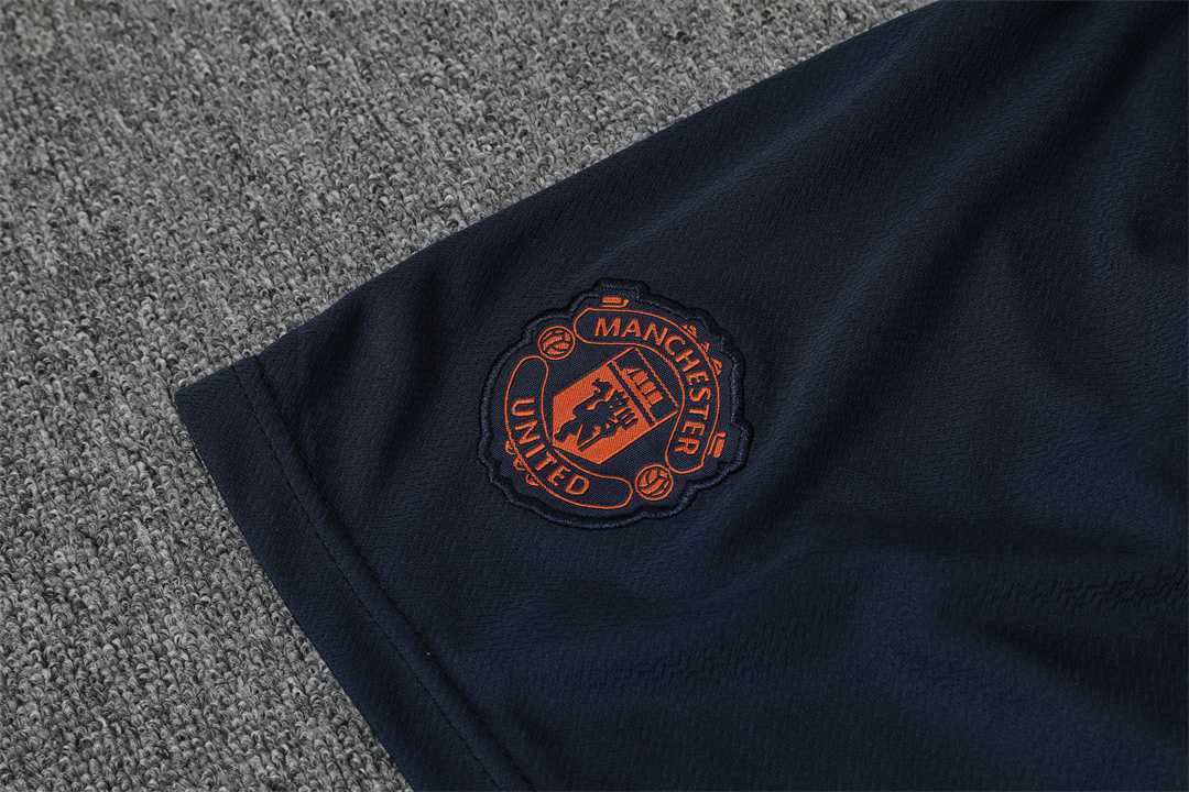 2223 Manchester United Training Suit Short Sleeve Kit Blue 9