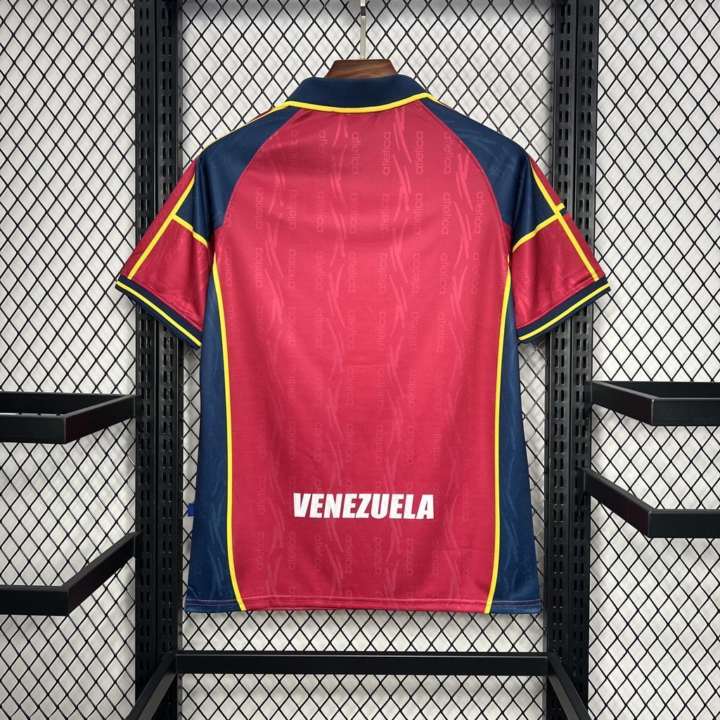 2000 Venezuela Home Retro Kit Vintage Shirt Football AAAAJersey Yupoo 3