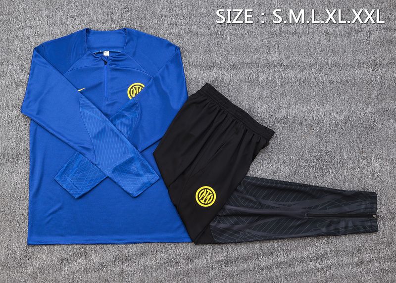 23-24 Inter Milan Long Sleeve Training Suit Yupoo 1
