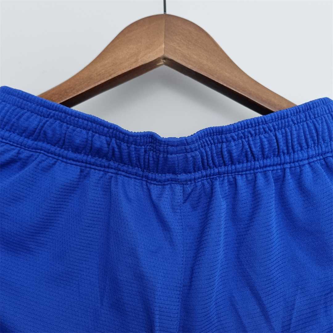 2022 Los Angeles Clippers NBA US Training Shorts Blue 3