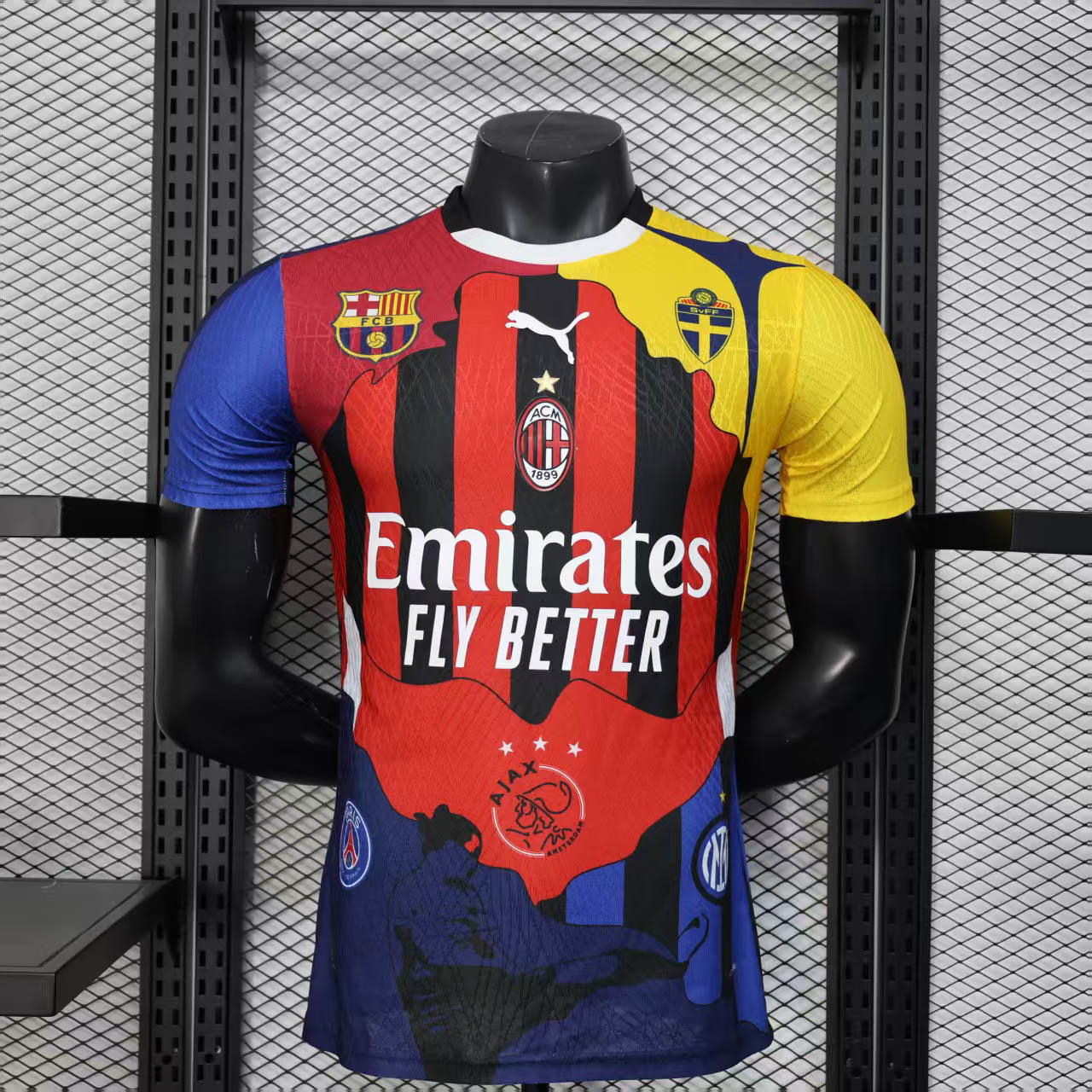 25-26 IBRAHIMOVIC Career Exclusive Edition Kit Player Version Shirt AAAAJersey Yupoo