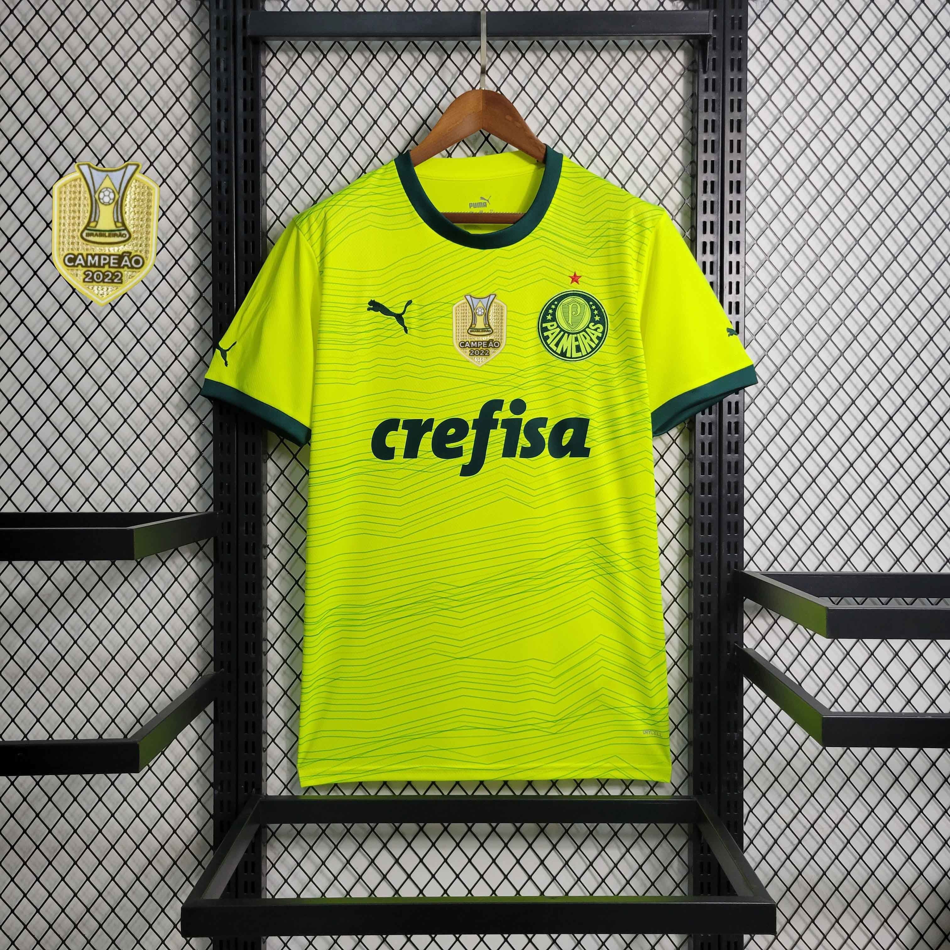 23-24 All Sponsor Palmeiras Second Away football t-shirt 6
