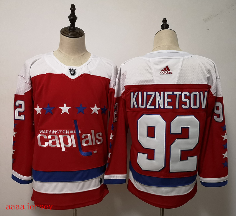 Washington Capitals ice hockey jersey M-3XL 华盛顿首都队冰球服 4