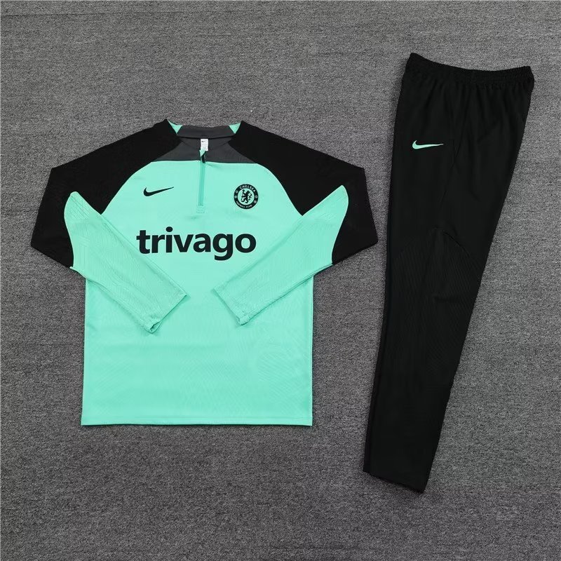 23-24 Chelsea Long Sleeve Training Suit Yupoo 2