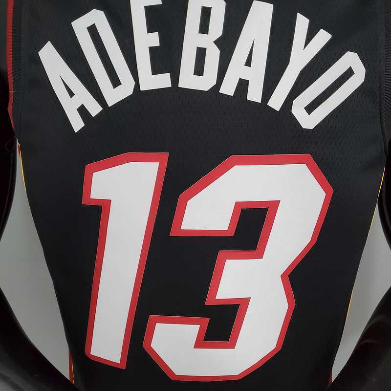 Miami Heat ADEBAYO#13 Black 3