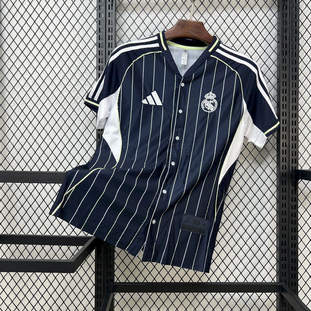 25-26 Real Madrid Baseball Uniform AAAAJersey Supply Yupoo