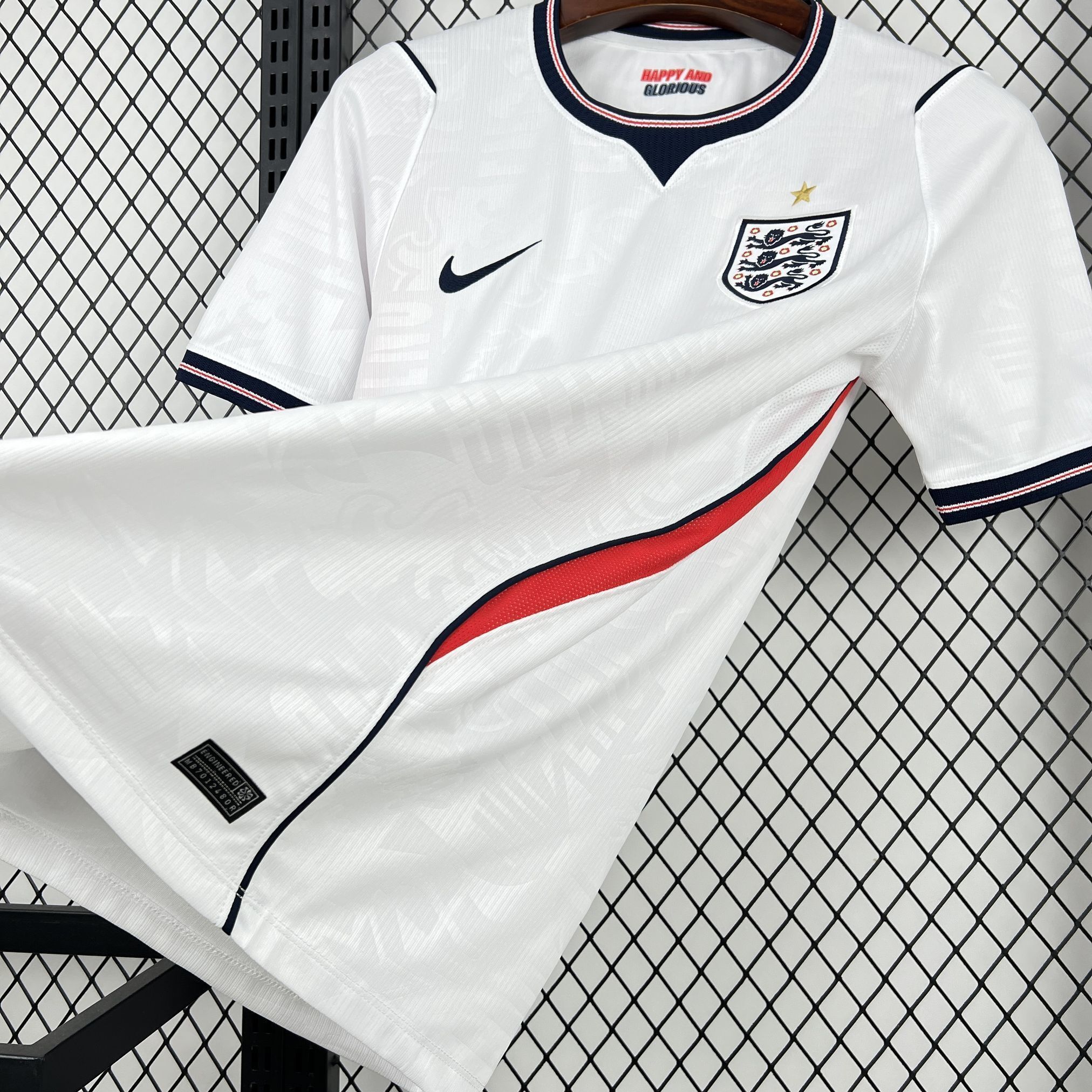 2026 World Cup England Mens Home Kit White Football T-Shirt AAAAJersey Dropship Yupoo 9