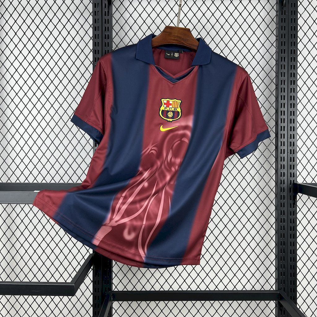 Barcelona x Cactus Jack Special Edition Kit Player Version Shirt AAAAJersey Wholesale Yupoo 5