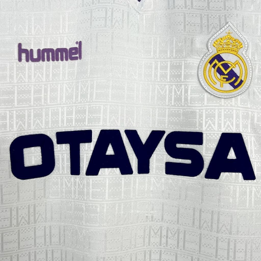 90-92 Real Madrid Home Retro Kit Vintage Shirt AAAAJersey Yupoo 6
