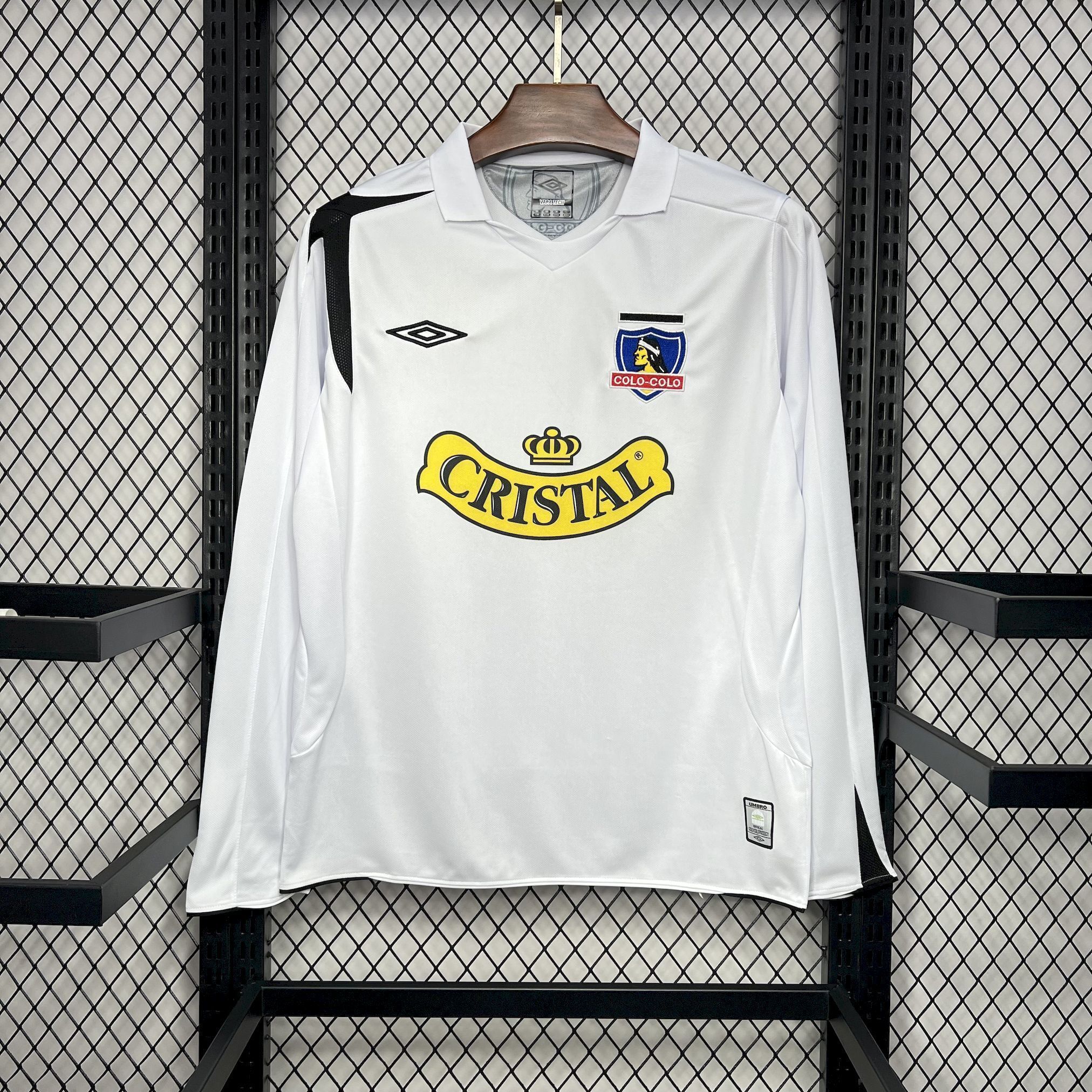 2006 Colo Colo Home Retro Kit Vintage Long Sleeve Shirt Football AAAAJersey Supply Yupoo 5