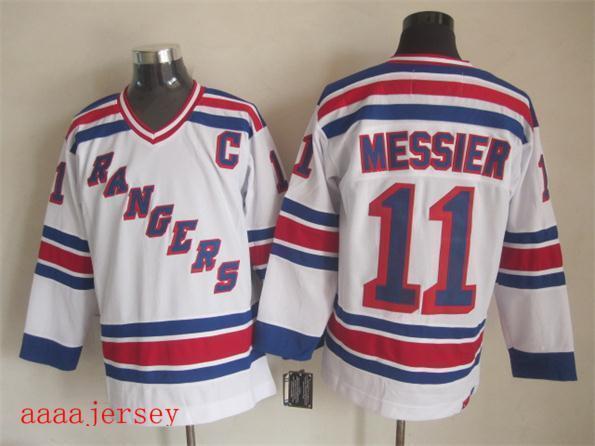 New York Rangers retro Ice Hockey jersey M-3XL 纽约游骑兵队复古冰球服 3