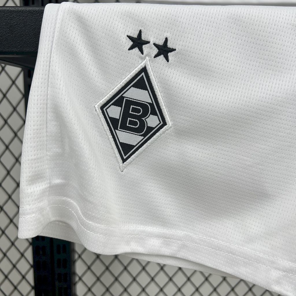 25-26 Borussia Mönchengladbach Home Kid Kits Youth Apparels 5