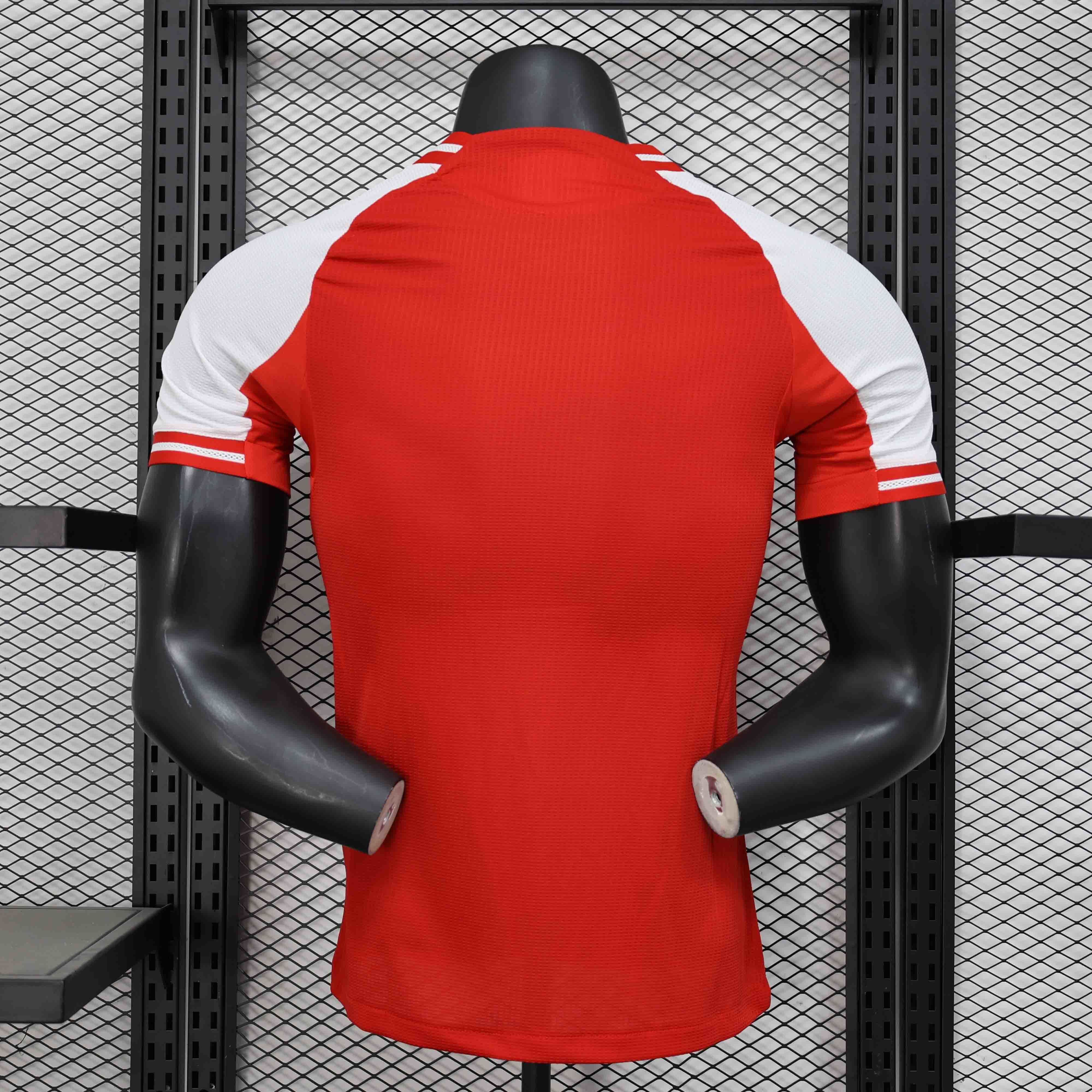 25-26 Arsenal Home Red Kit Player Version Shirt AAAAJersey Supplier Yupoo 4