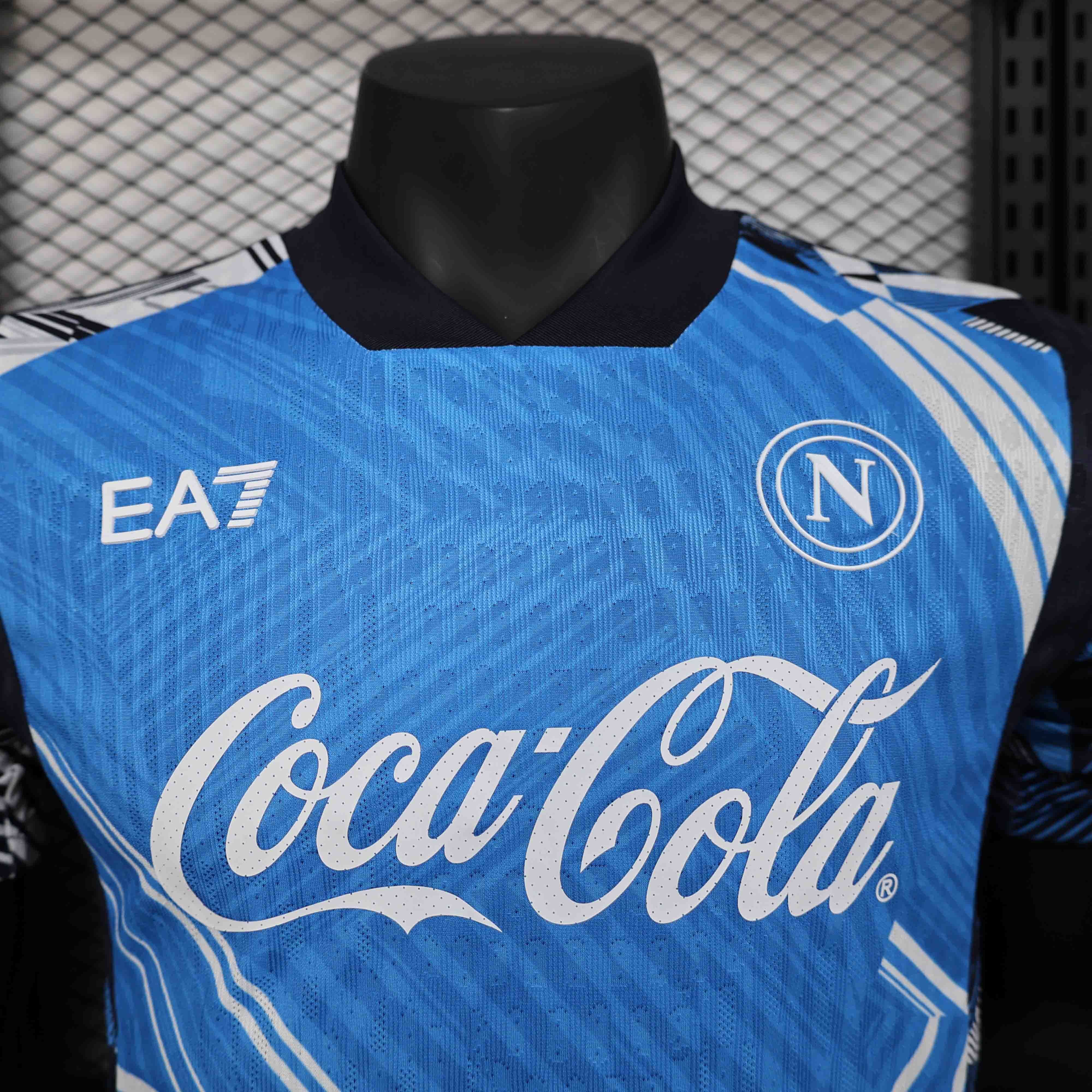 24-25 Napoli Pre-Match Kit Player Version Shirt AAAAJersey Supplier Yupoo 1
