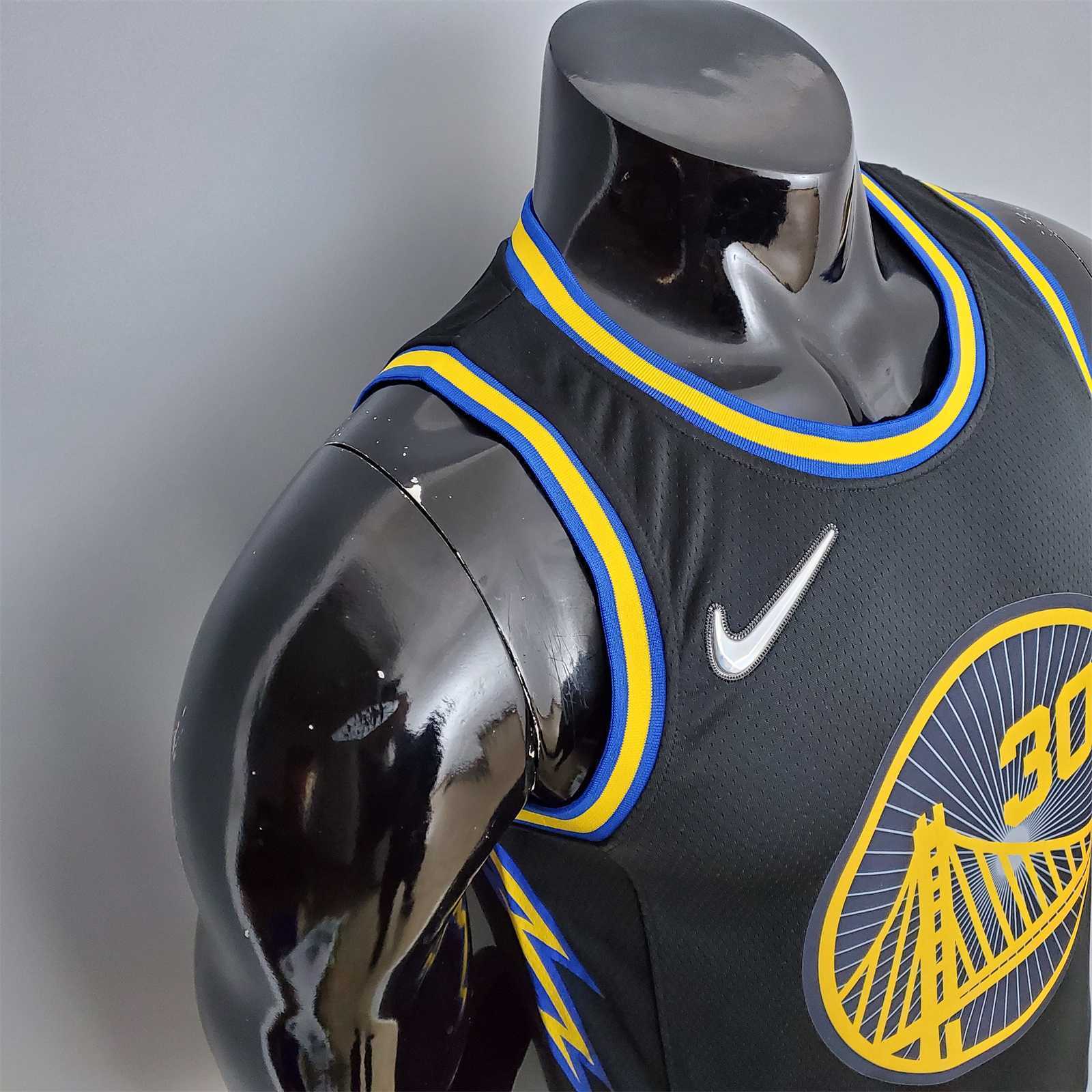 75th Anniversary Curry #2974 Warriors Black 6