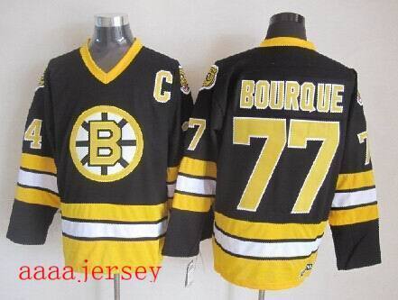 Boston Bruins retro ice hockey jersey M-3XL 波士顿棕熊队复古冰球服 4