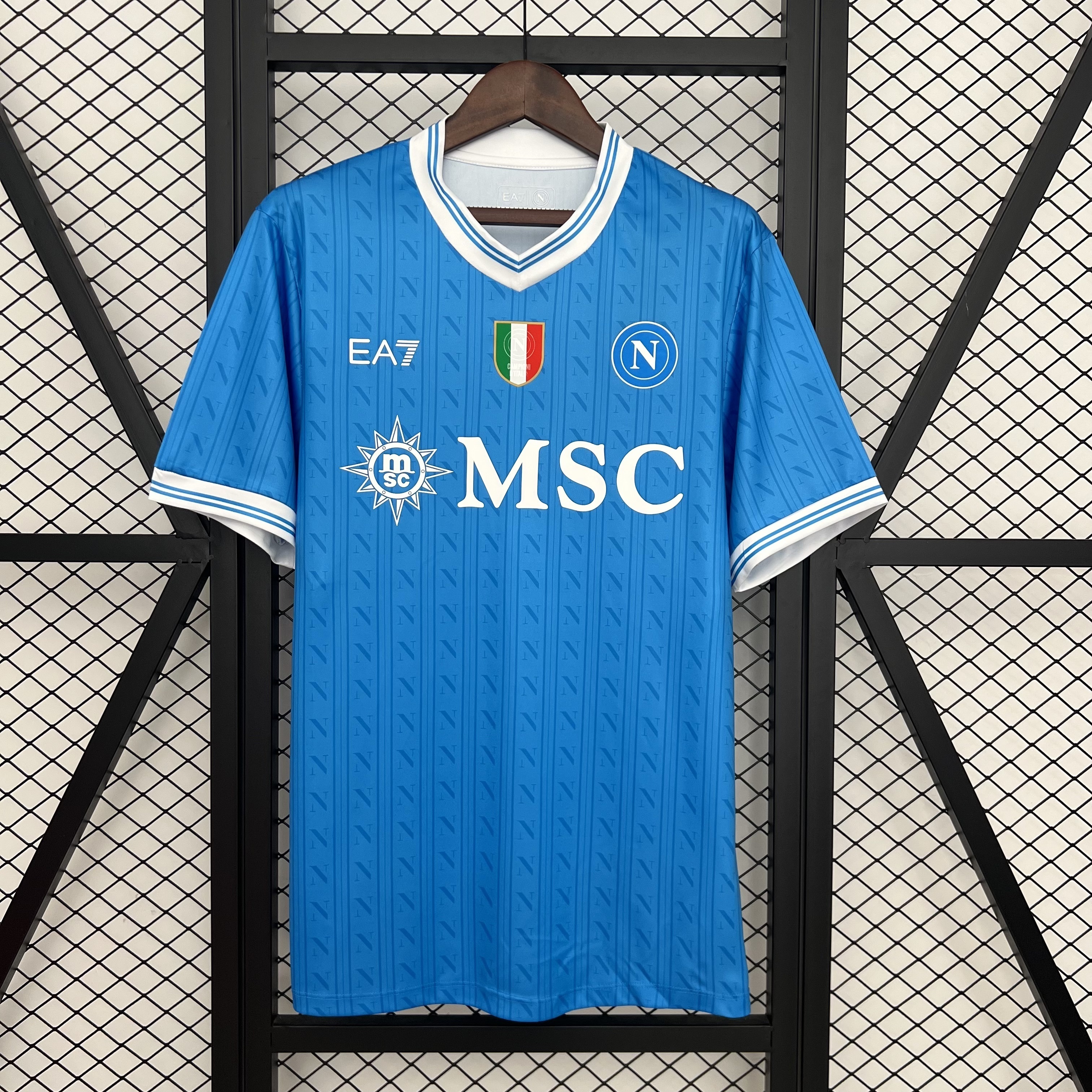 25-26 Napoli Home Kit Football T-Shirt Sport Summer Clothes AAAAJersey Supply Yupoo 1
