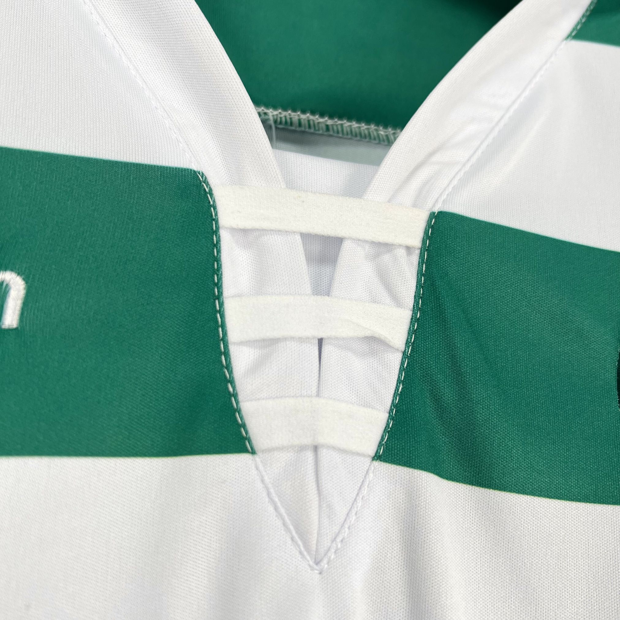 18-19 Sporting Home Football Retro Kit Vintage T-Shirt AAAAJersey Wholesale Yupoo 8 6