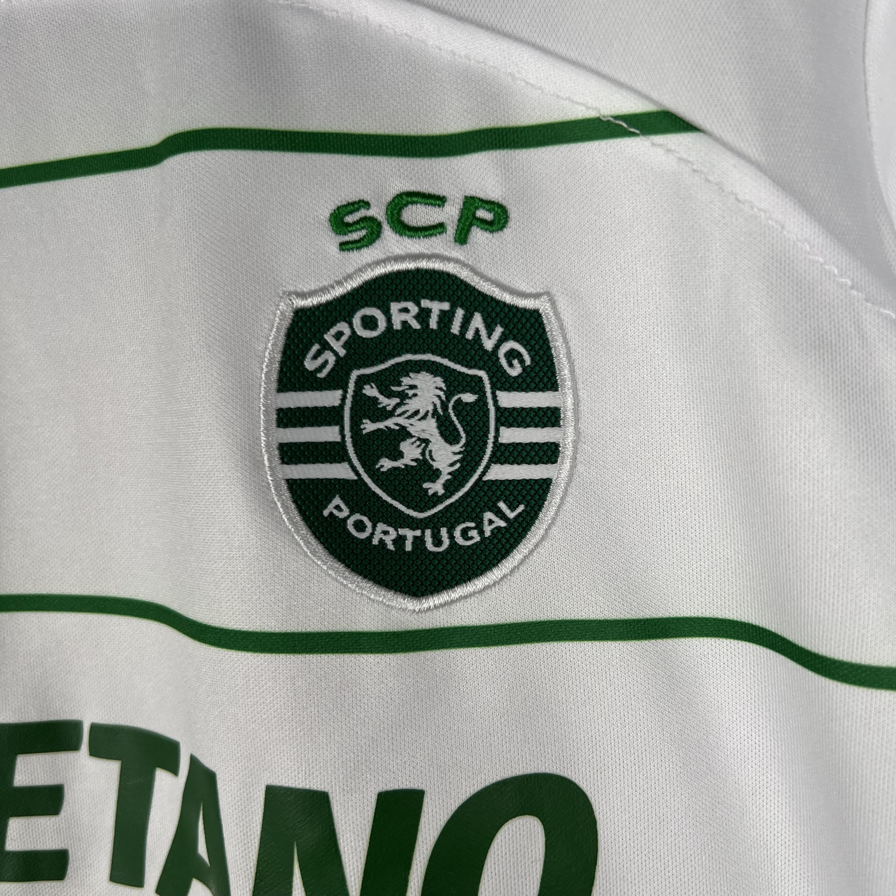 23-24 Sporting Lisbon Away Kids Kits Children Suits Football Jerseys Yupoo 6