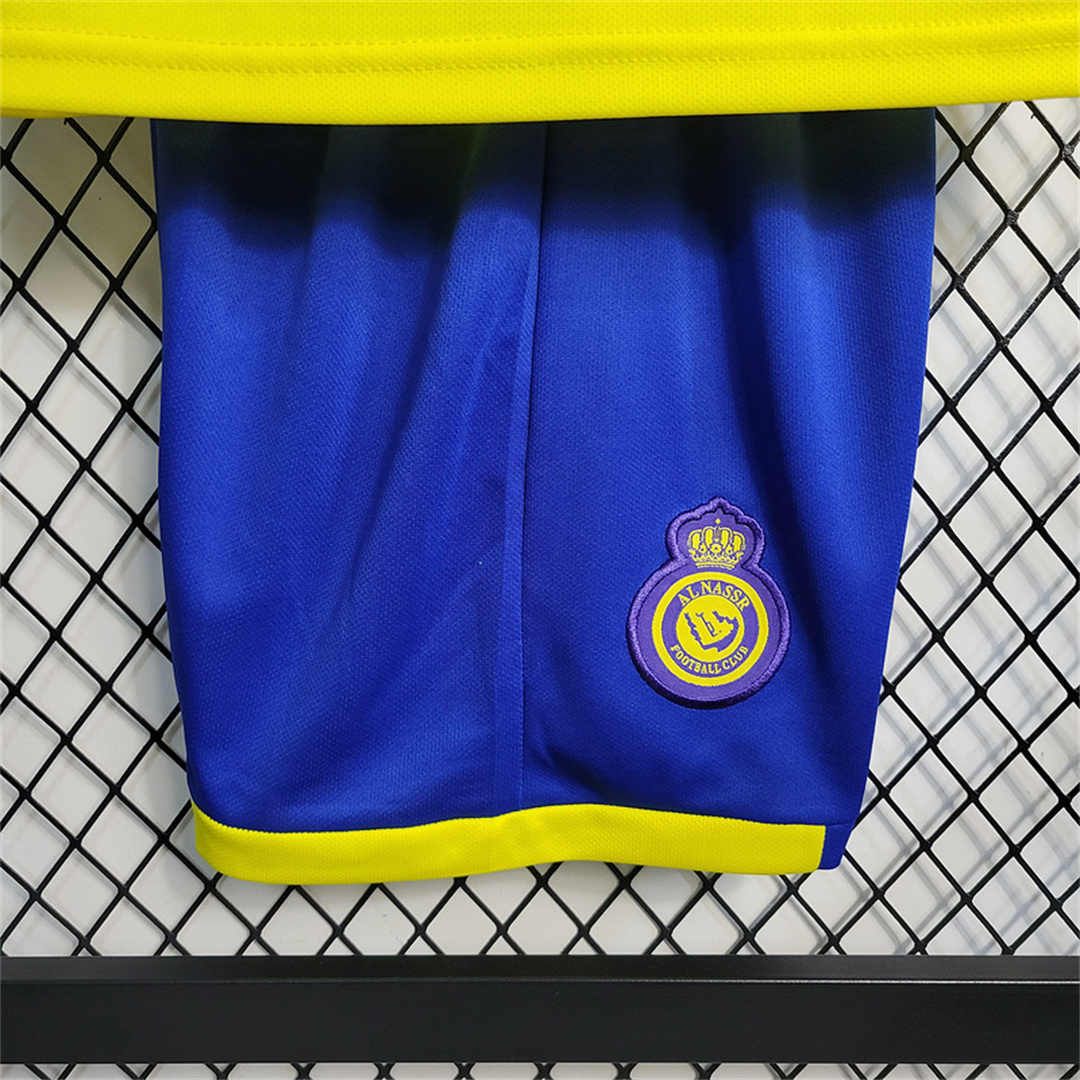 22-23 Saudi Al-Nassr home kids kit 1