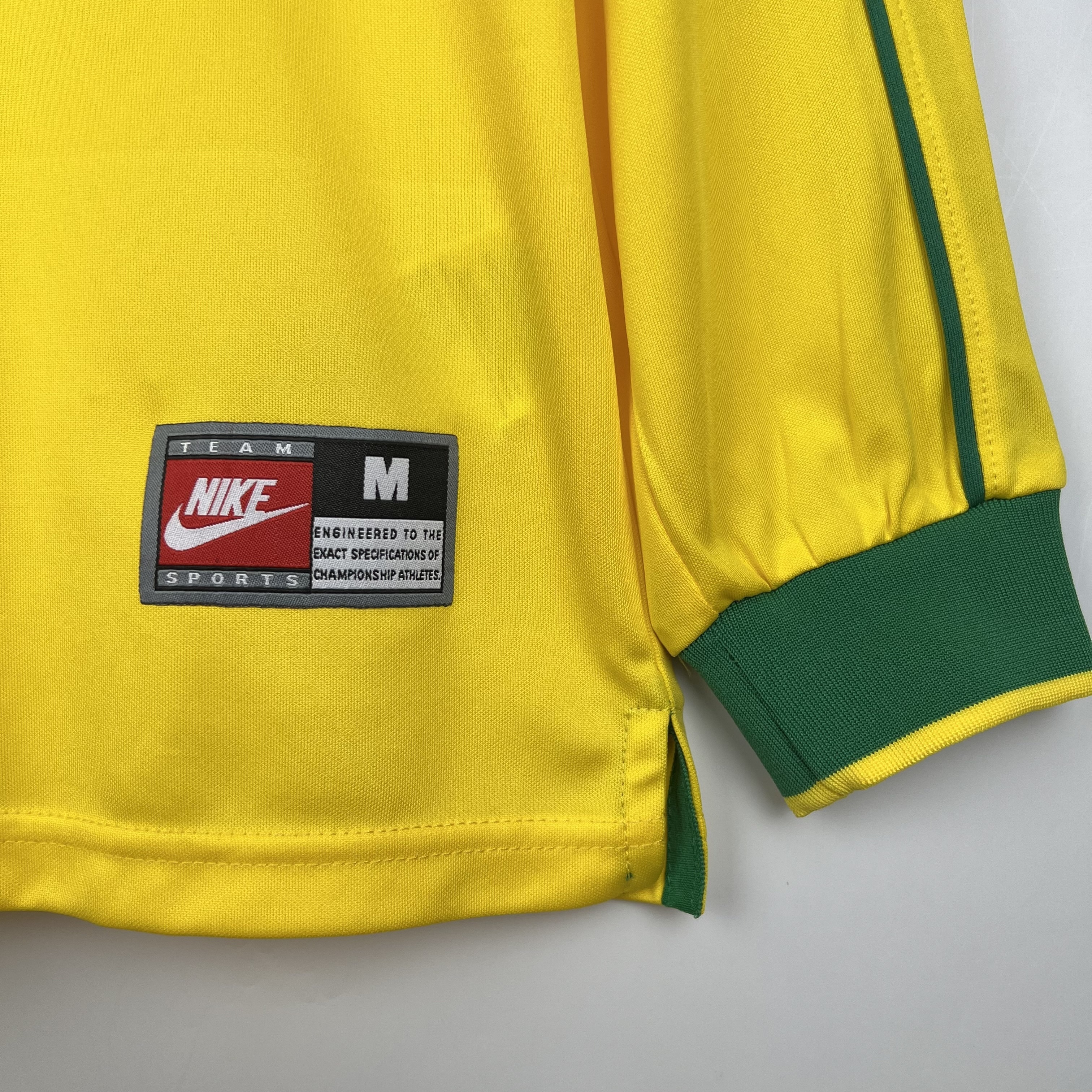 1998 Retro Long Sleeve Brazil Home S-XXL 1