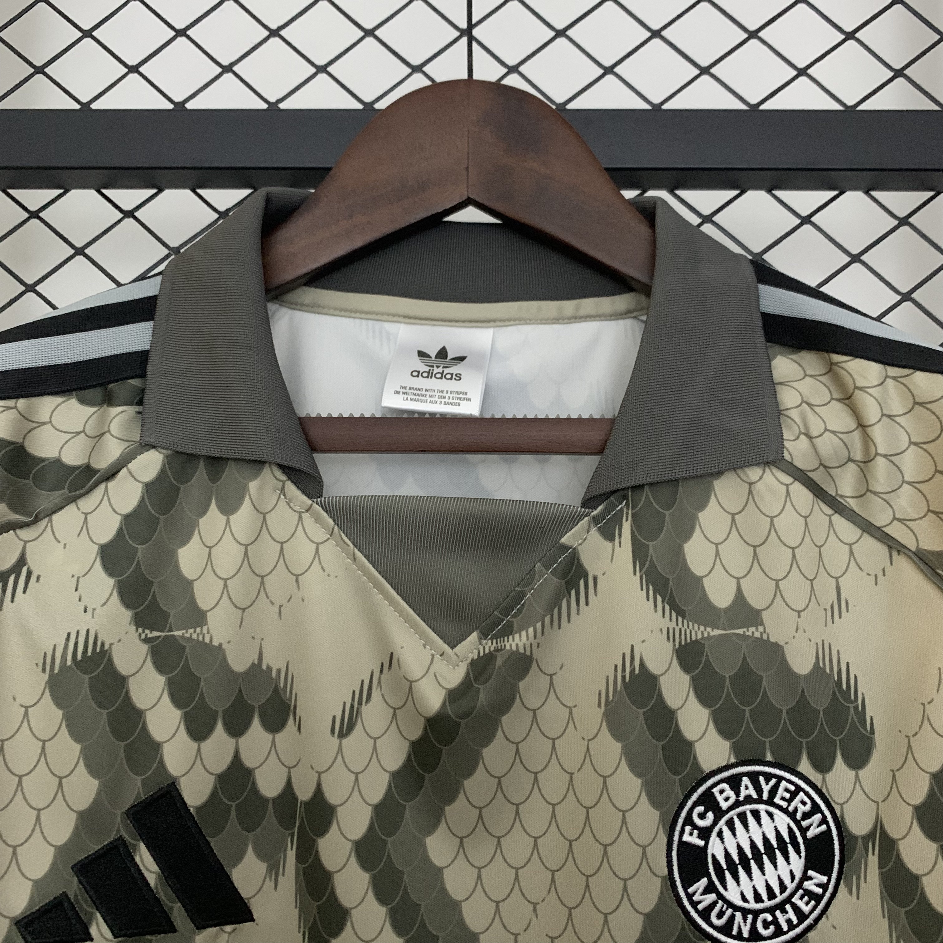 25-26 Bayern Munich x BSTN Lifestyle Brown Shirt Football Uniform AAAAJersey Supply Yupoo 5